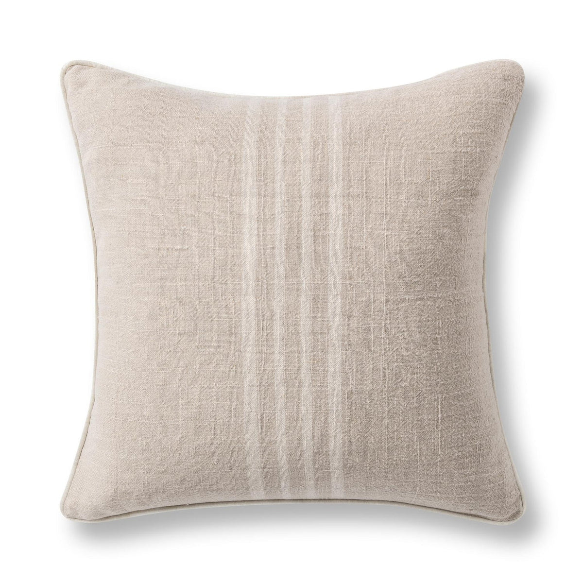 Newport 22x22 Pillow, Ivory