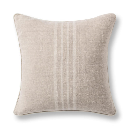 Newport 22x22 Pillow, Ivory