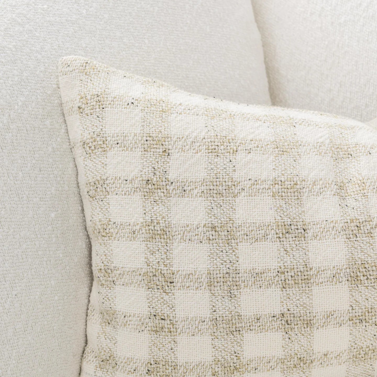 TW Sari Pillow, Natural/Ivory, 14x26