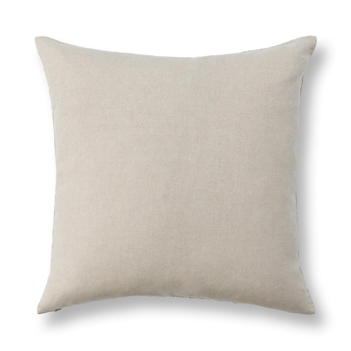 Beryl Pillow, Natural/ Ivory, 22x22