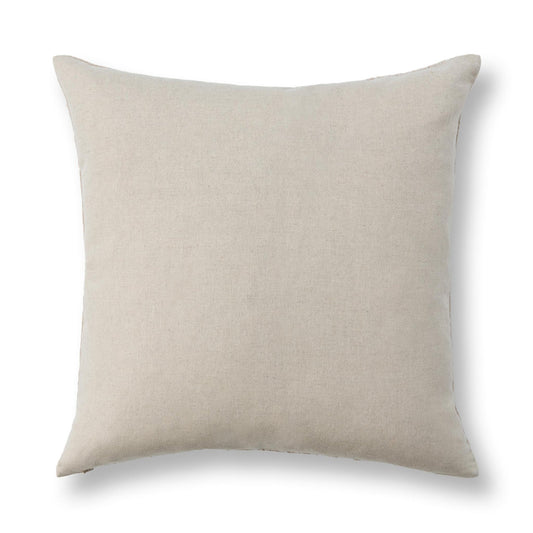 Beryl Pillow, Natural/ Ivory, 22x22