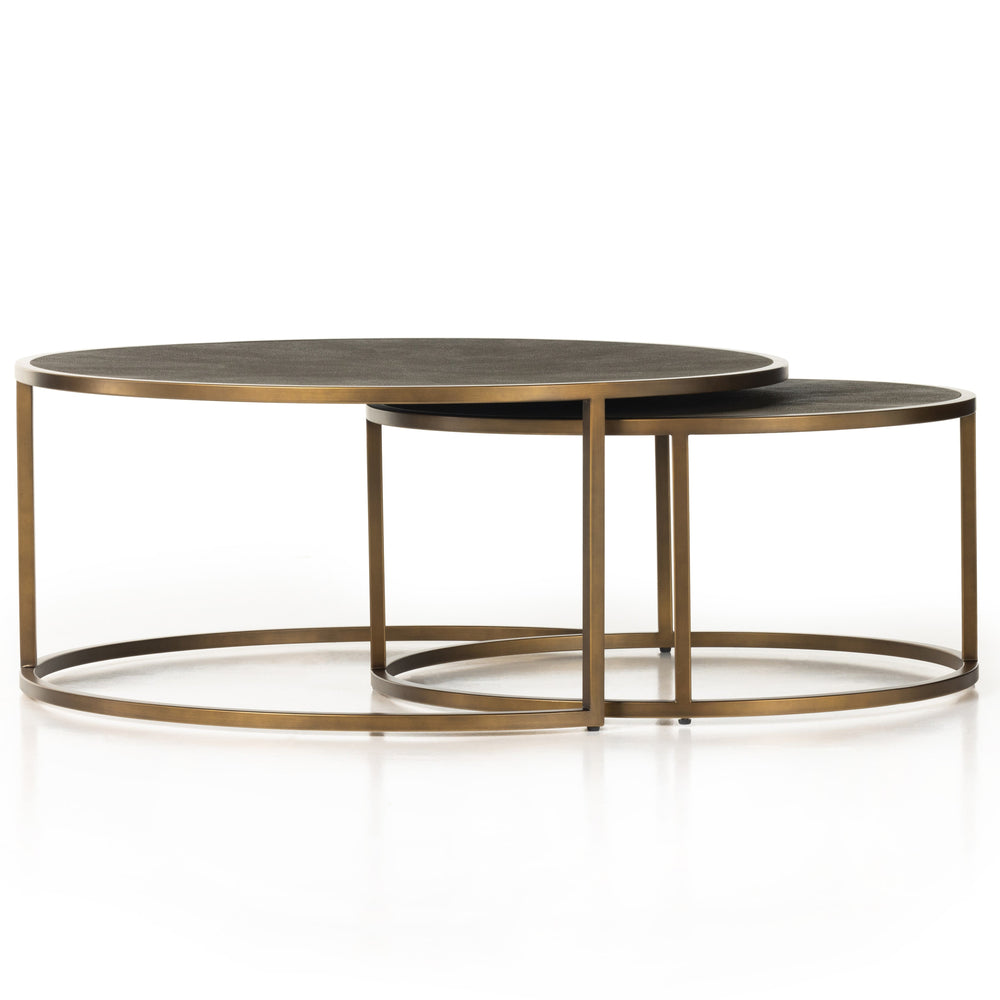 Shagreen Nesting Coffee Table