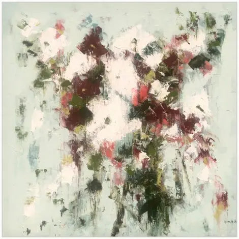 Veil of Blossoms 1 Art, 49x49