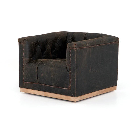 Max Swivel Chair, Black
