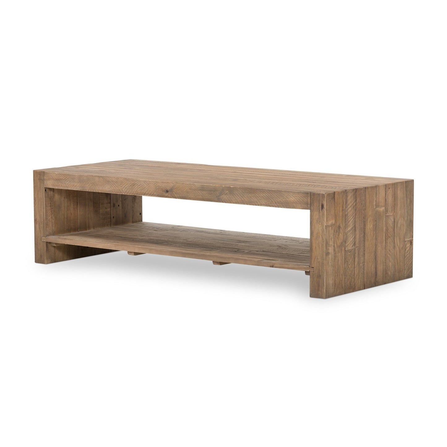 Baldric Coffee Table-60" - Sierra Rustic Natural