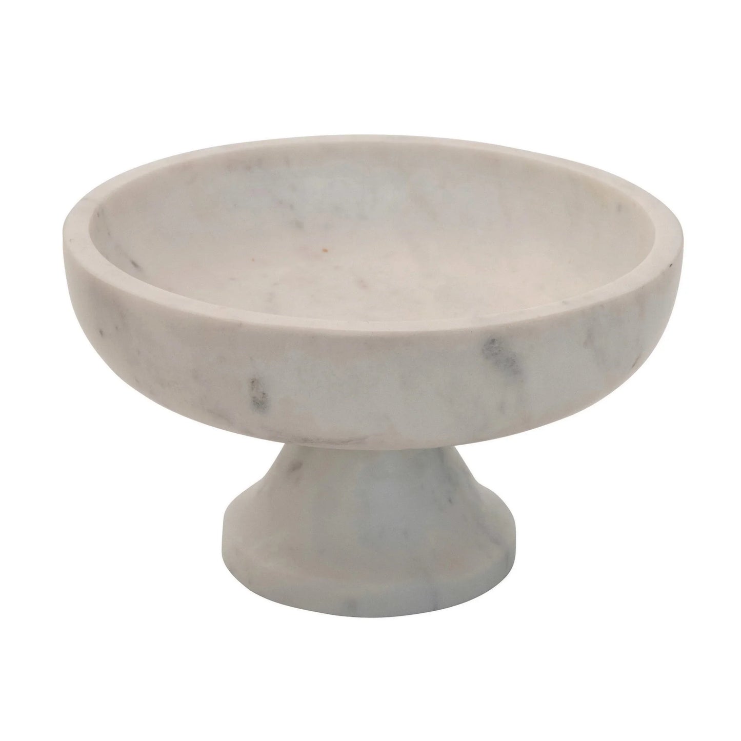 Footed Marble Bowl