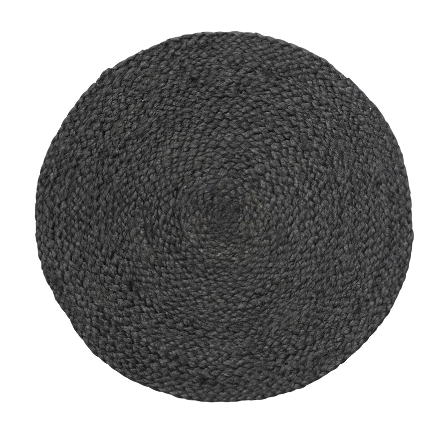 Black Jute Placemat