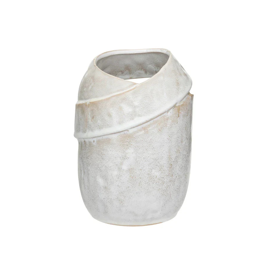Stone Vase w/ Cut out
