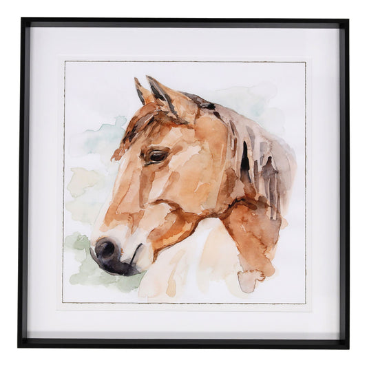 Soft Horse Art II, 27x27