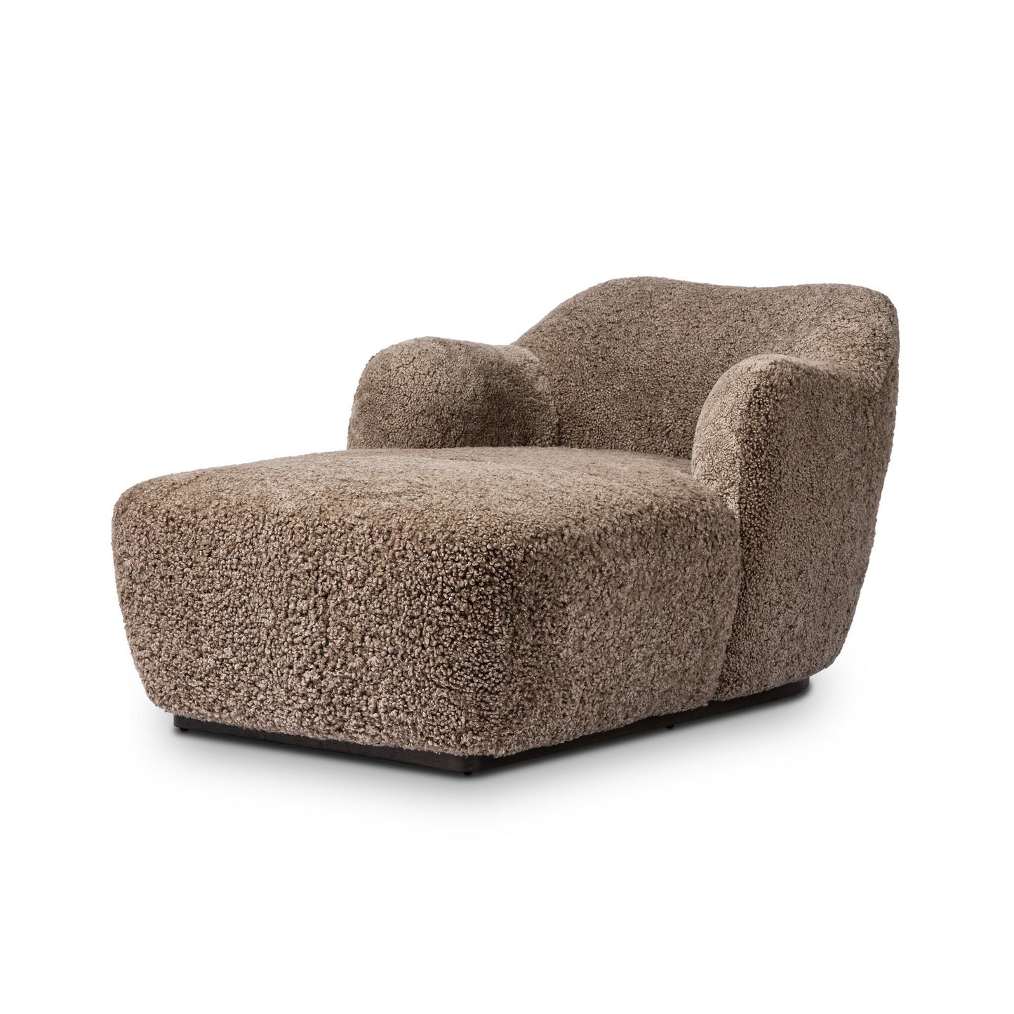 Jocelin Chaise - Taupe Shearling