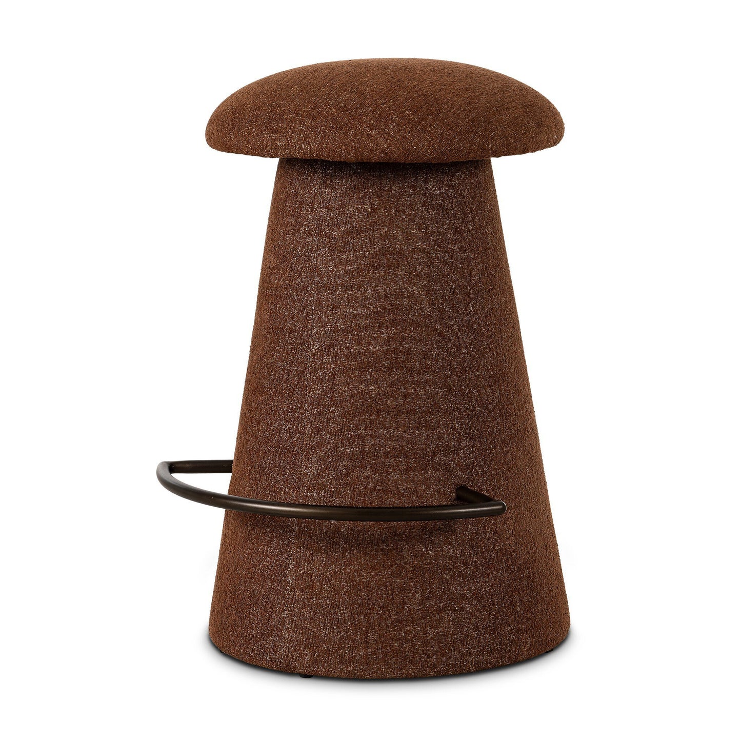 Crispin Swivel Counter Stool - Crypton Wayfarer Sienna