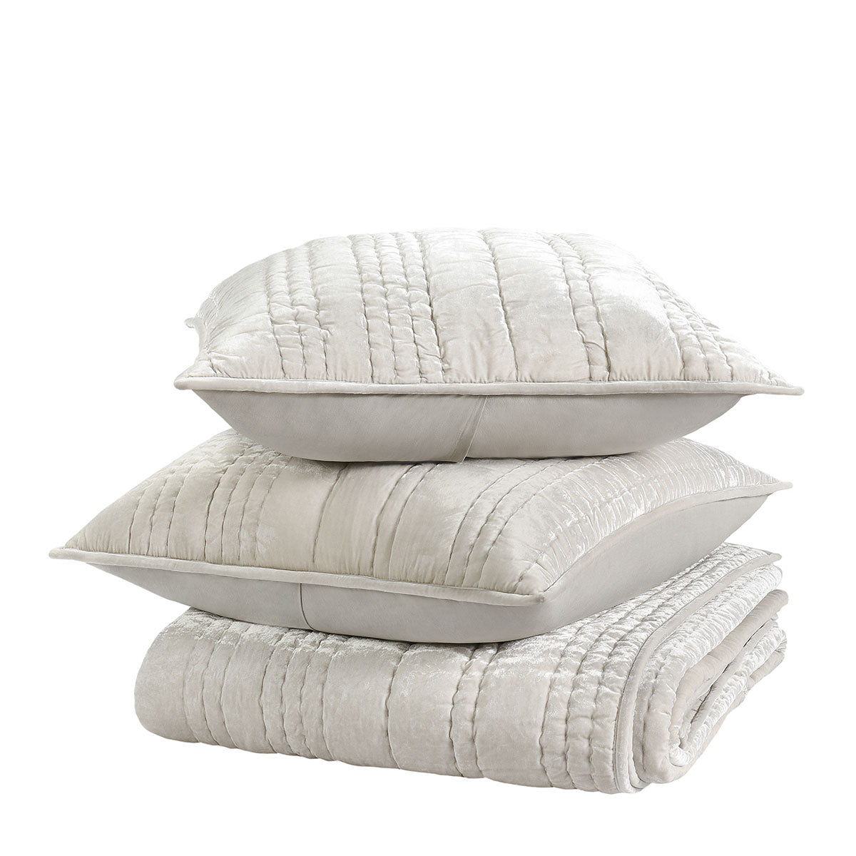 Sevil King Quilt, Gray