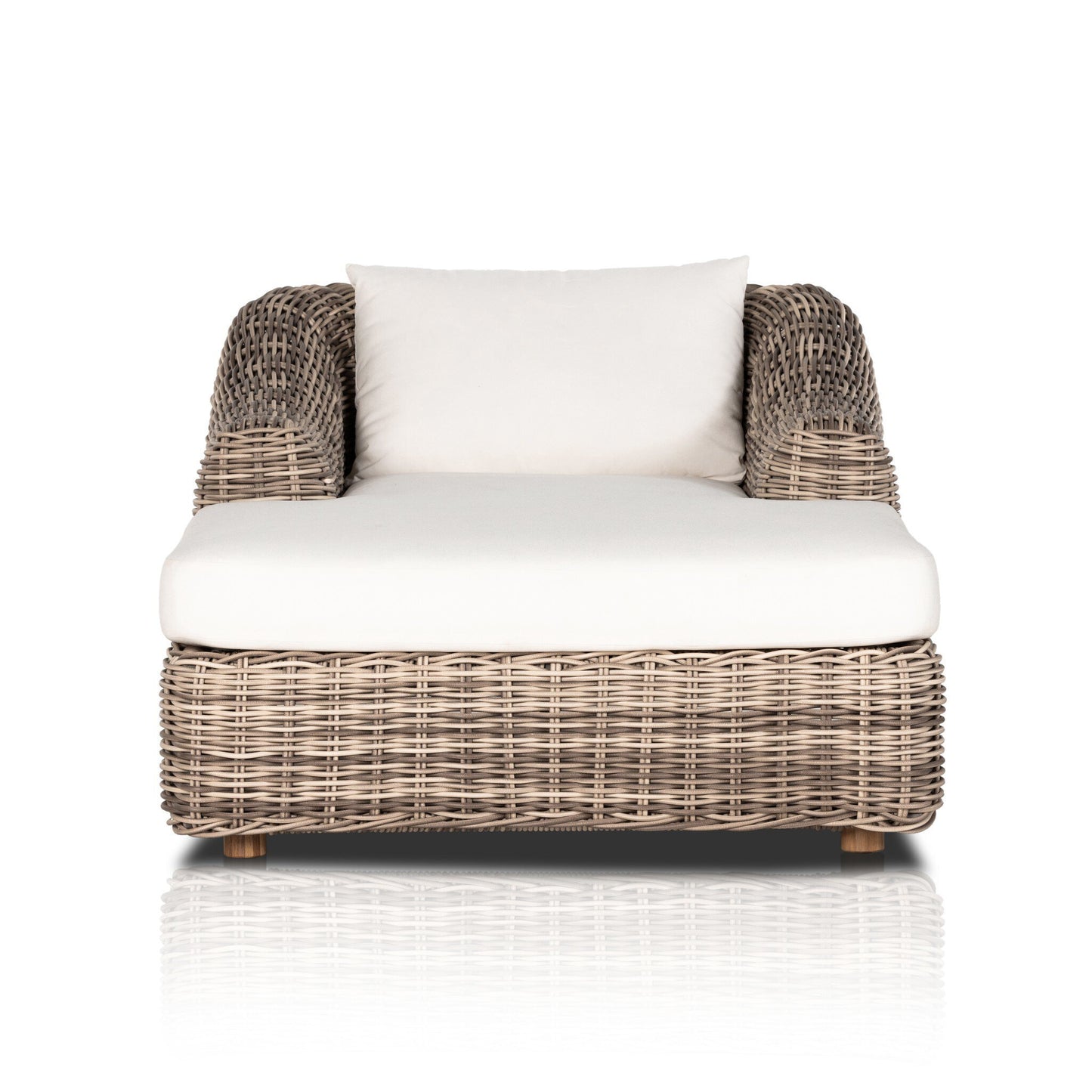 Mordric Outdoor Chaise Lounge - Venao Ivory
