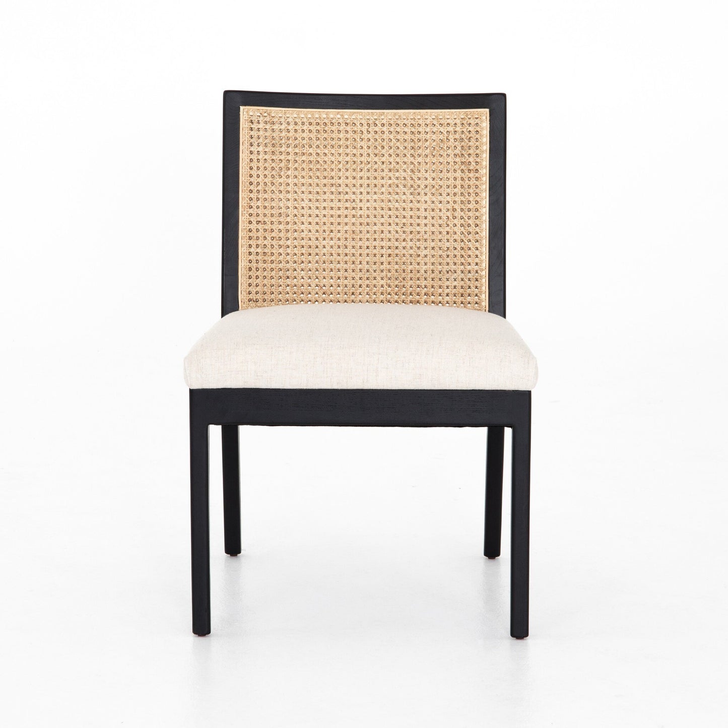 Aldwin Cane Armless Dining Chair - Savile Flax