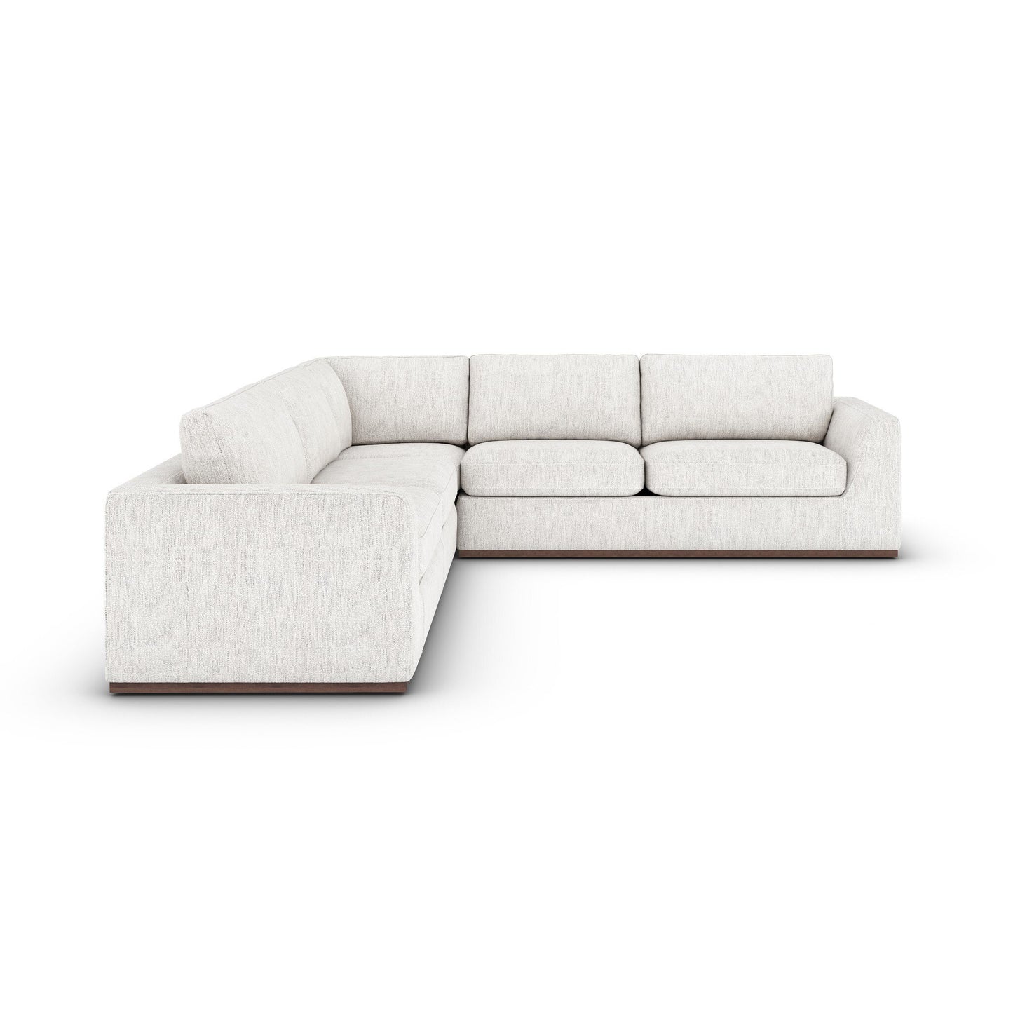 Crispin 3-Piece Sectional - Aldred Silver