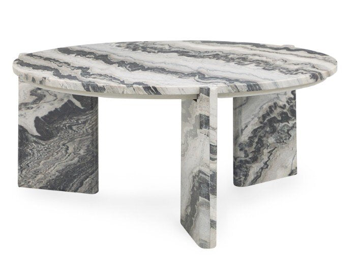 Zora Coffee Table Charcoal Gray