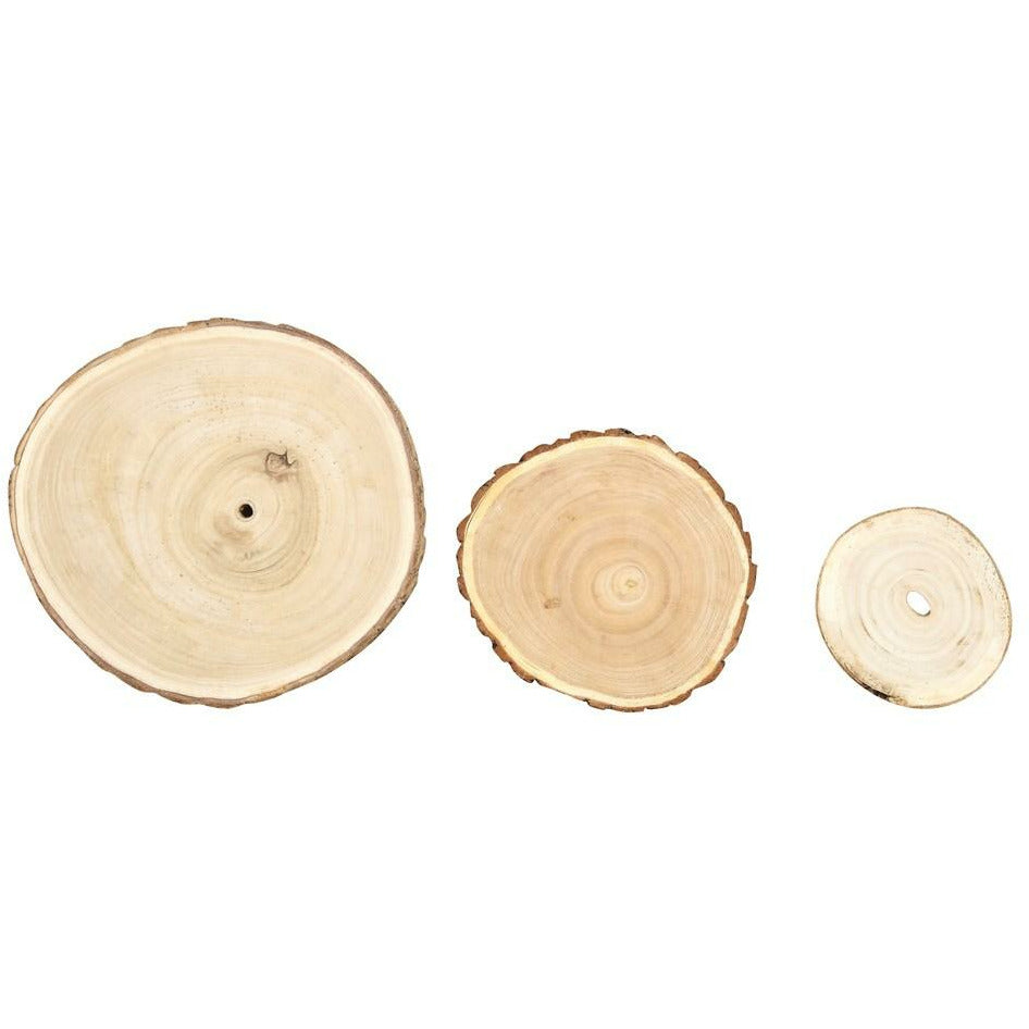 12.75" Wood Slice