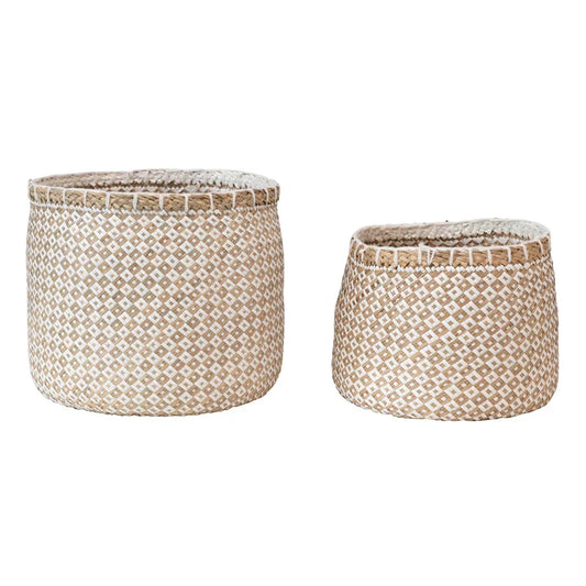 SM Patterned Basket