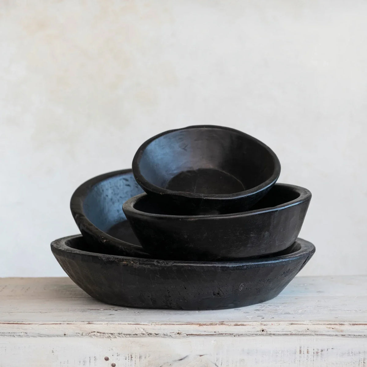 LG Black Wood Bowl