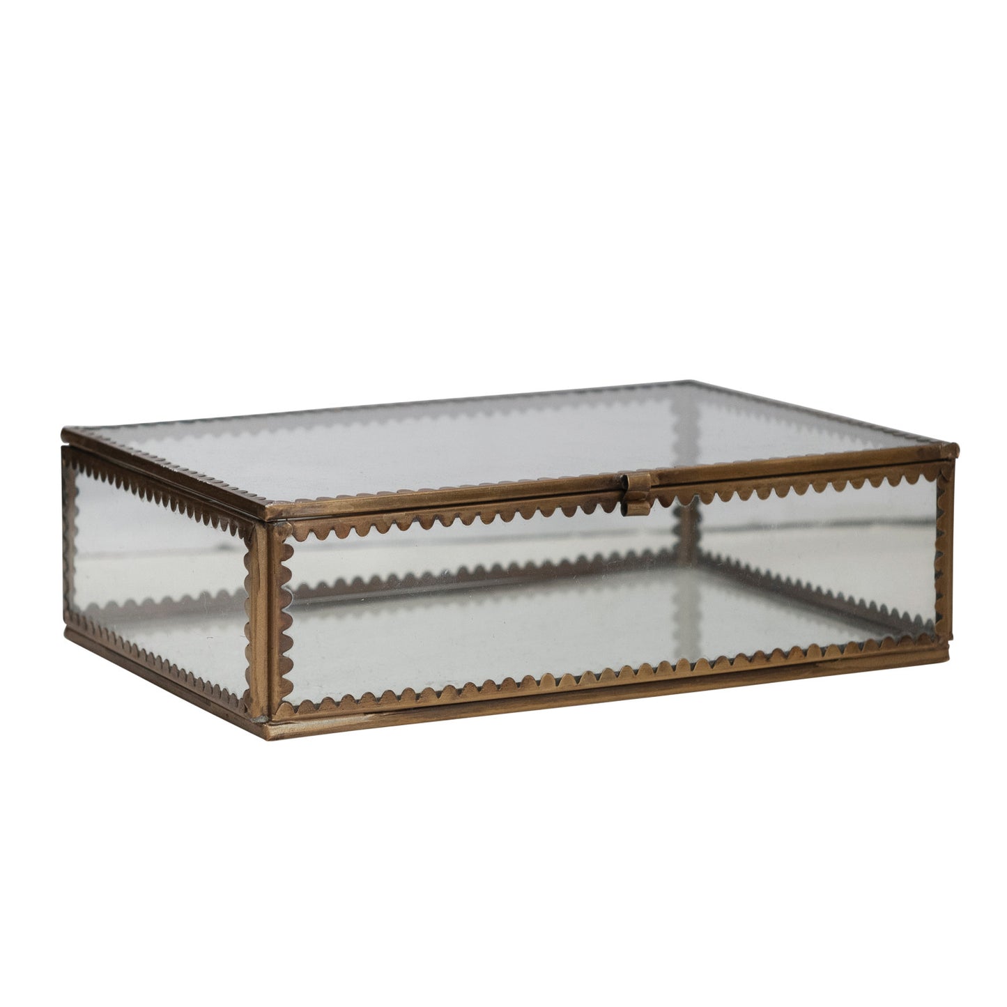 7" Brass Display Box