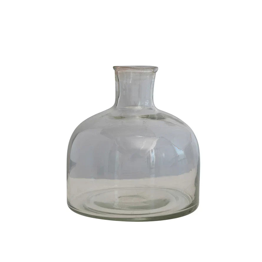 7' Hand Blown Glass Vase
