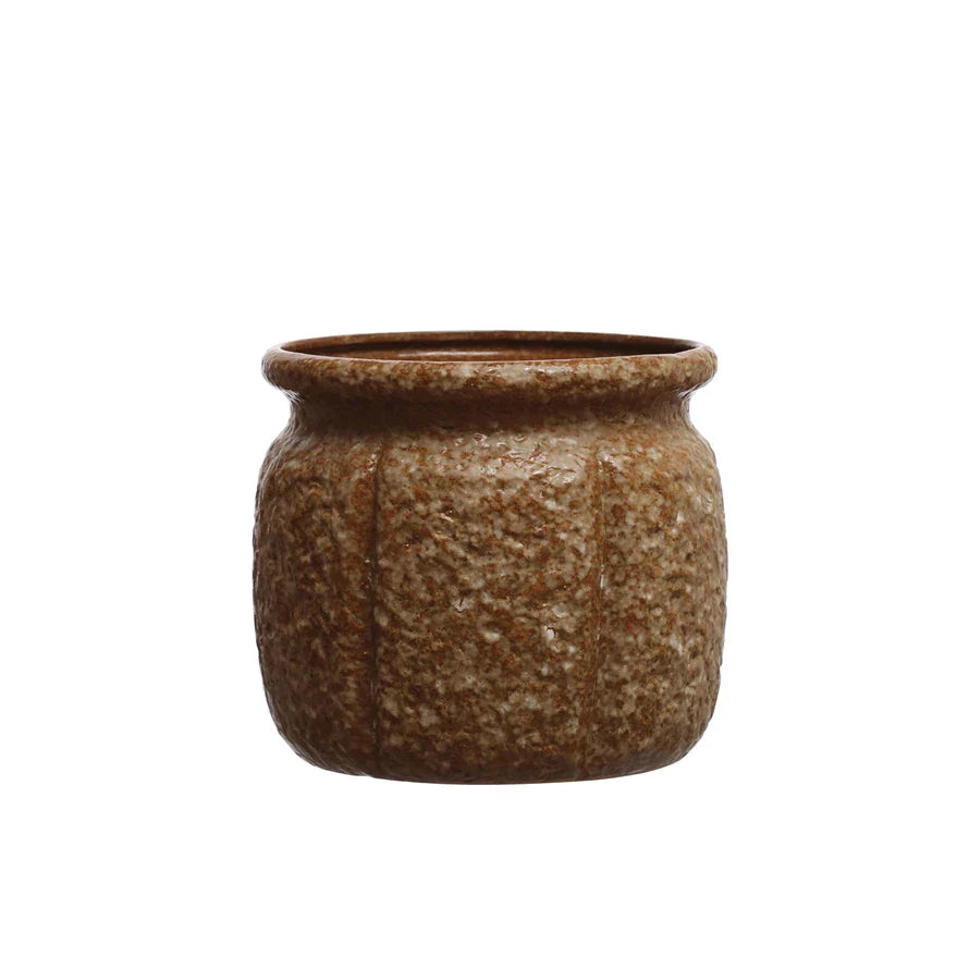 Brown Textured Planter