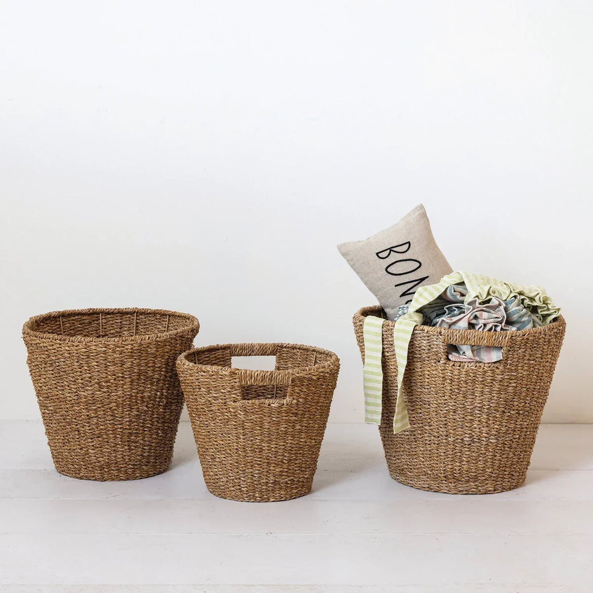 MD Woven Basket w/ Handles