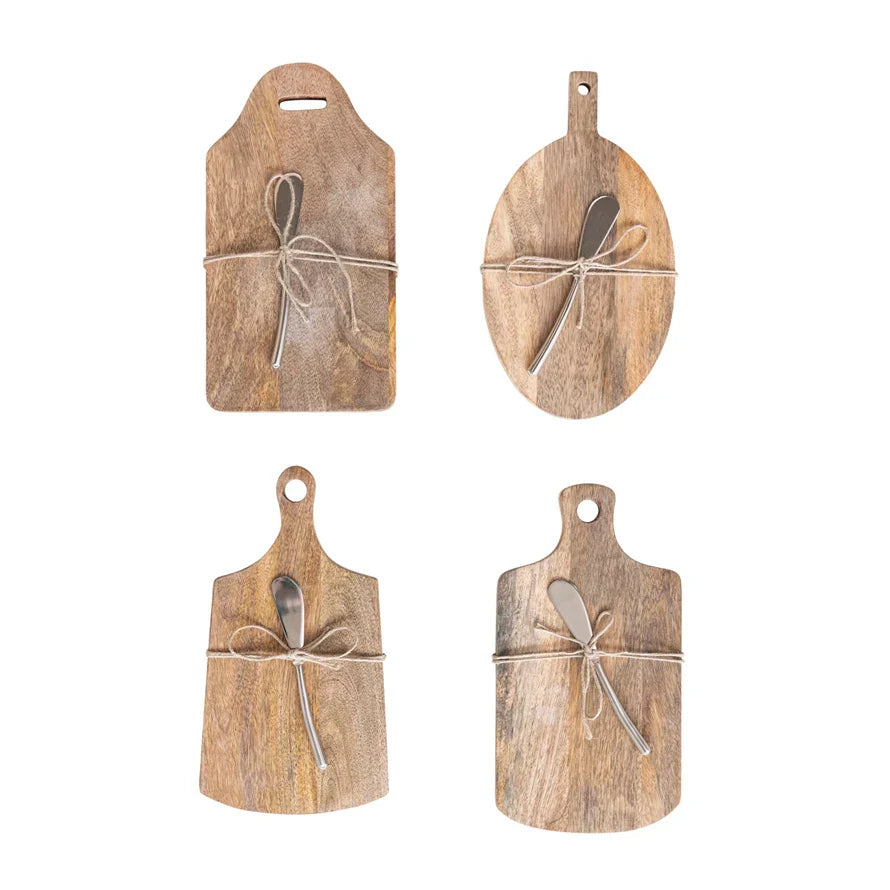 Cutting Board w/ Canape Knife