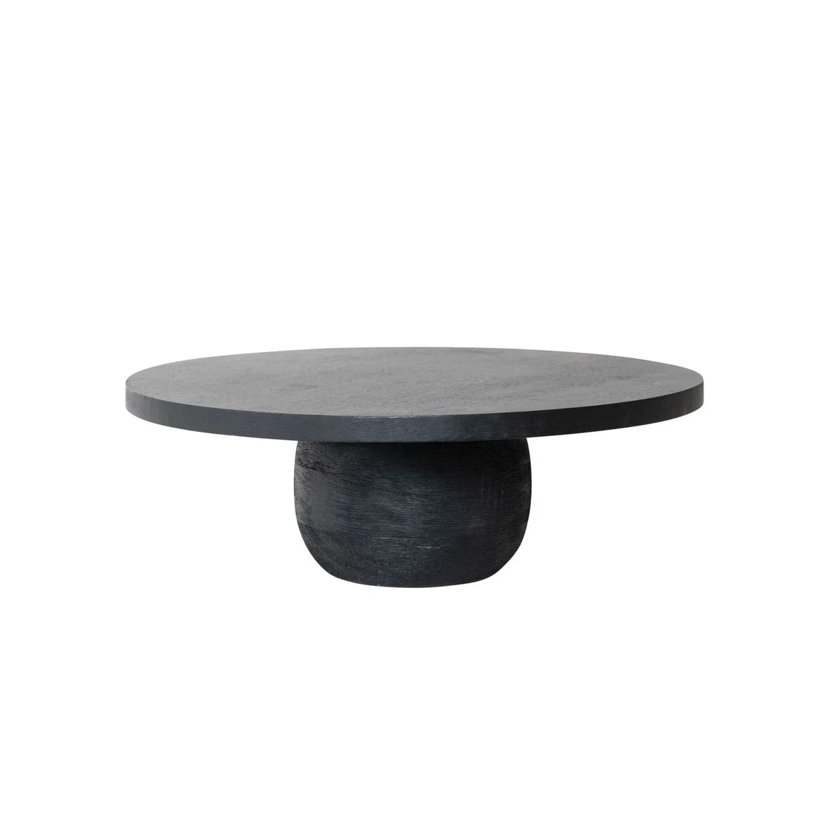 Black Wood Pedestal
