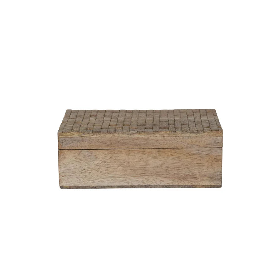 Carved Wood Box