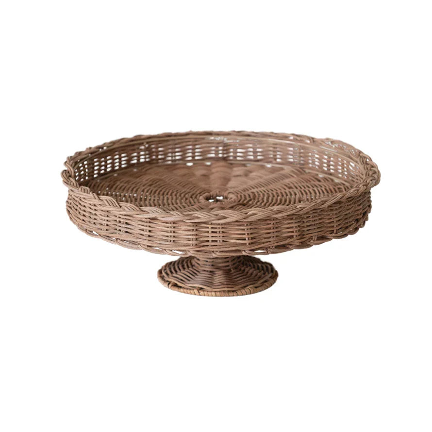 Rattan Pedestal