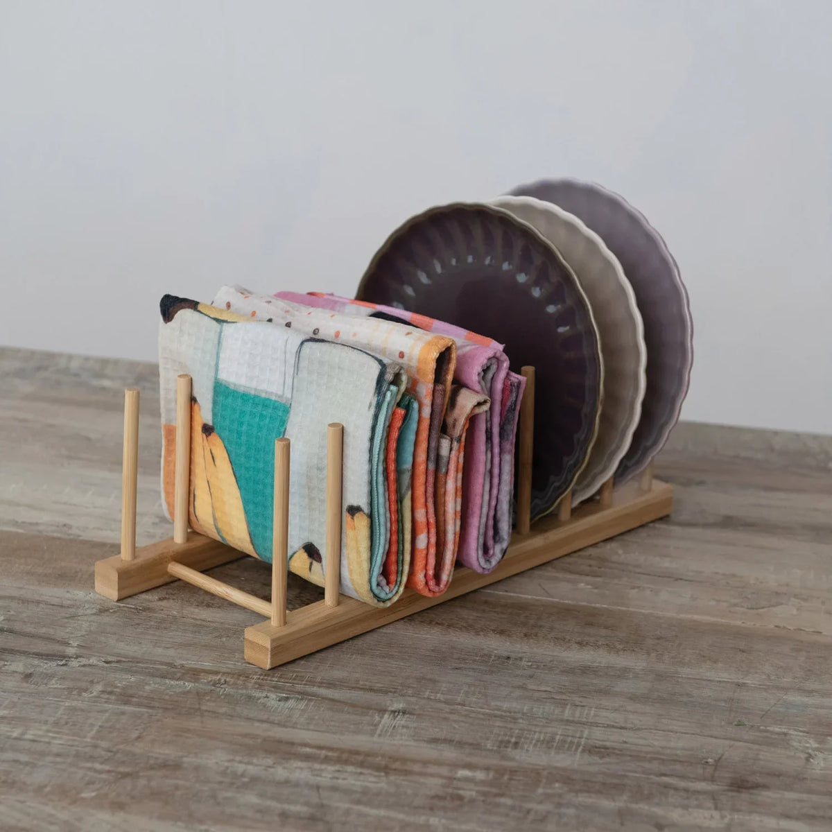 Bamboo Display Rack