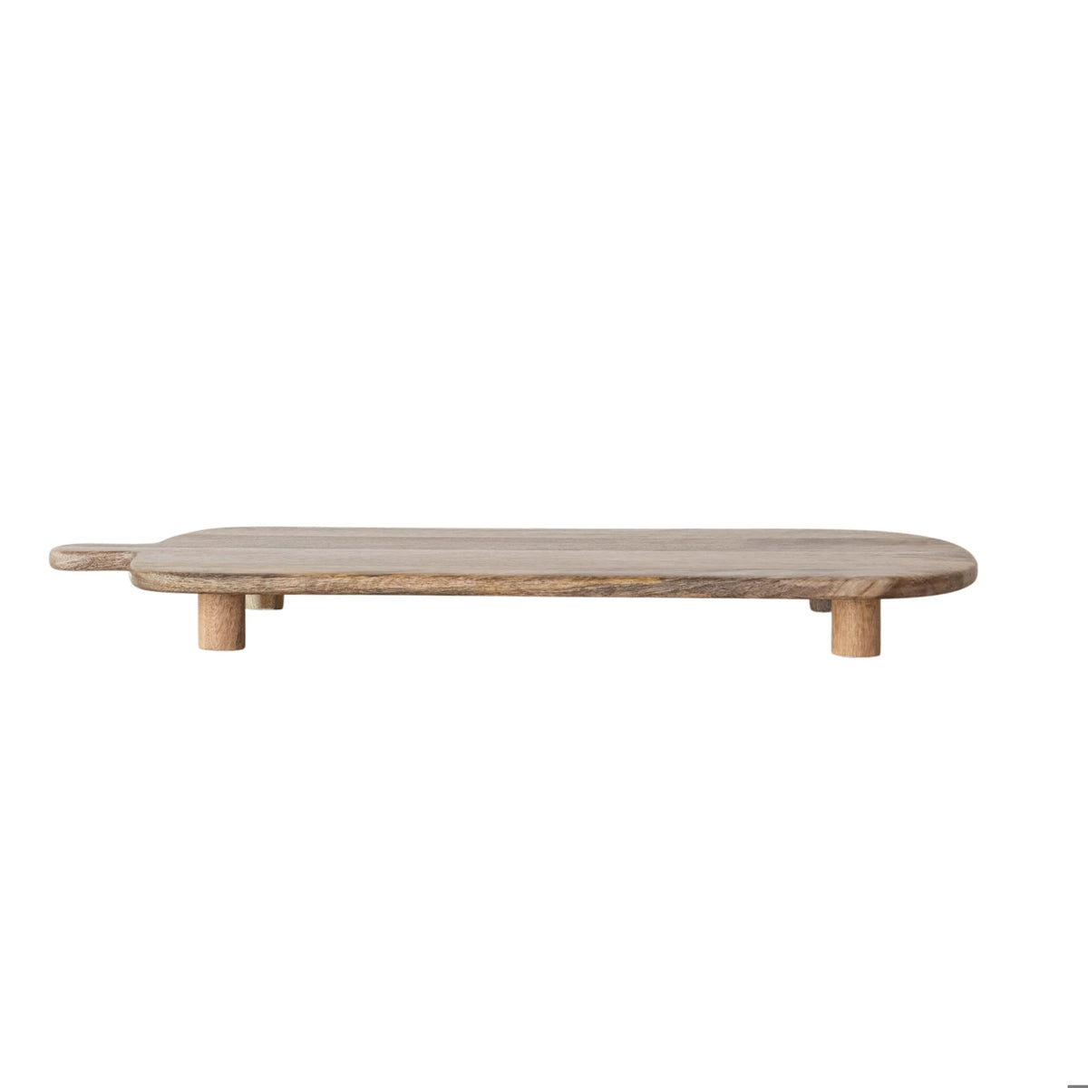 28" Wood Footed Serving Board