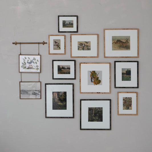 11" Wall Photo Frame, Natural