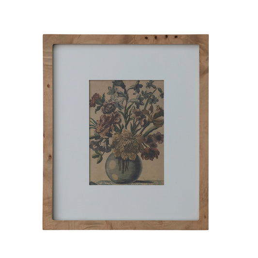 15" Wall Photo Frame, Natural