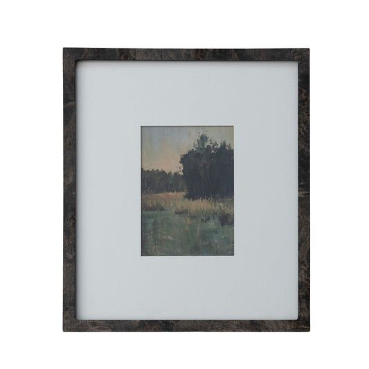 15" Wall Photo Frame, Black