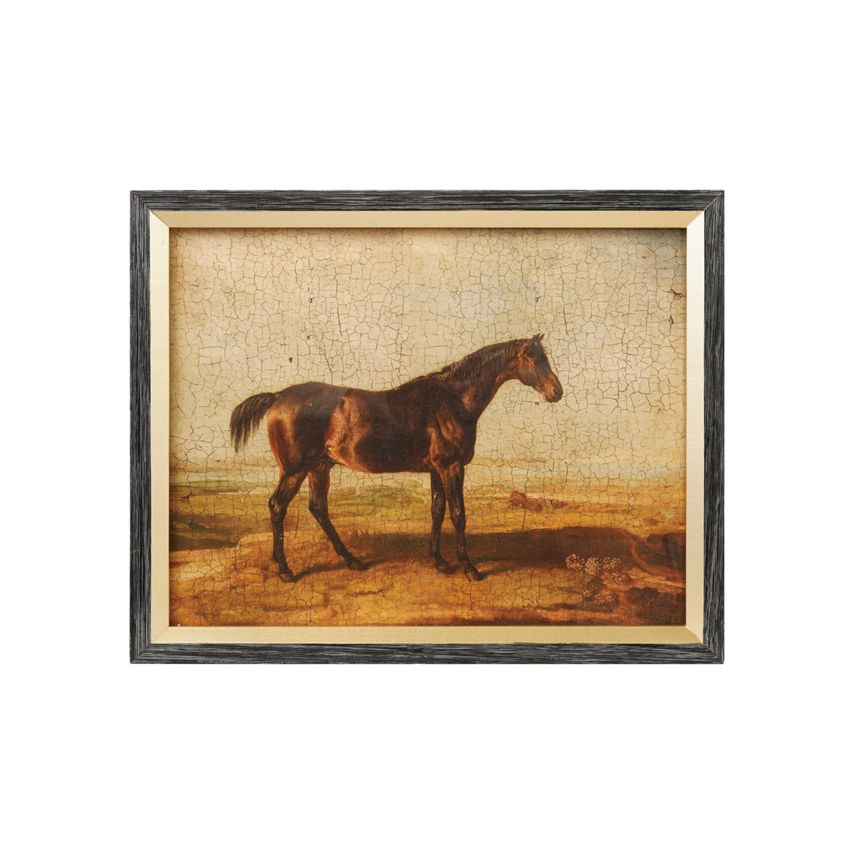 Framed Vintage Horse