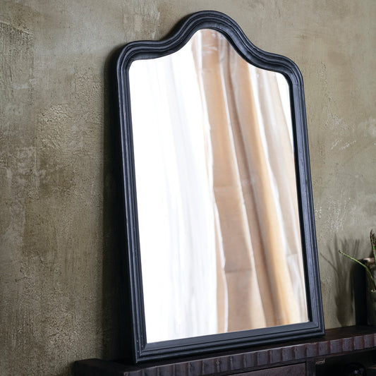 36" Wood Framed Wall Mirror