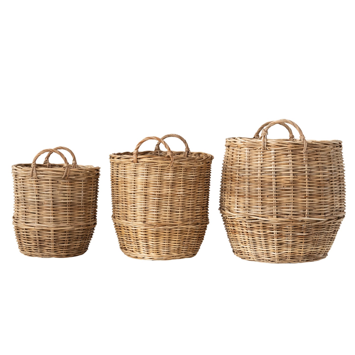 MD Rattan Basket with Handles
