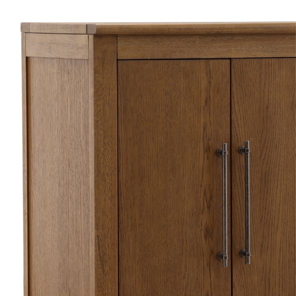 Delacruz Sideboard, Dark Brown