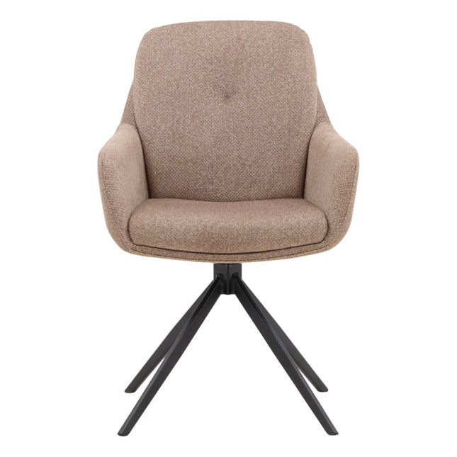 Ravi Swivel Dining Chairs- Set of 2