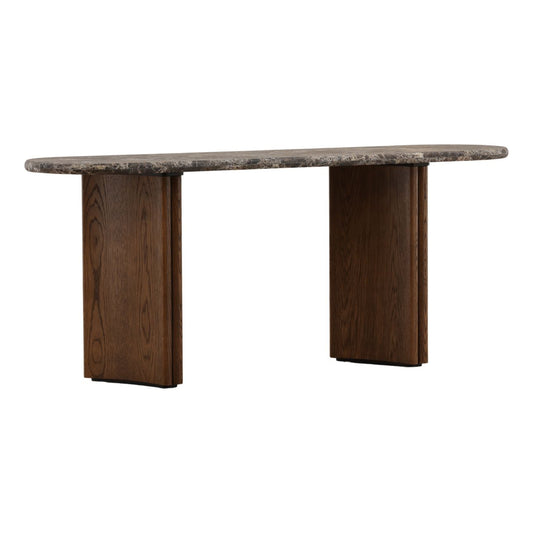Oja Console Table, Dark Brown