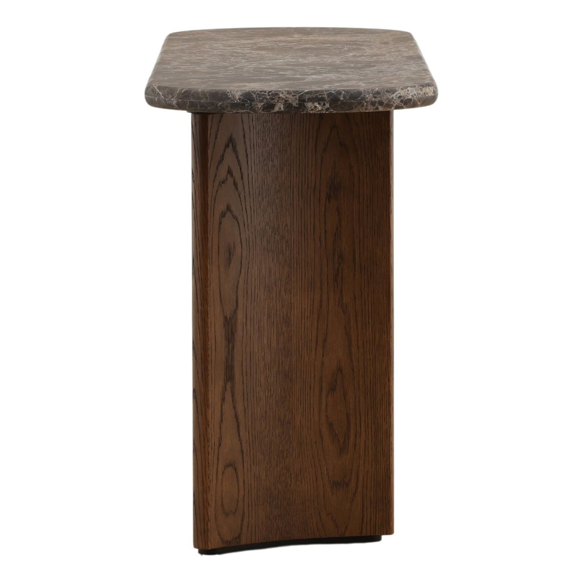 Oja Console Table, Dark Brown