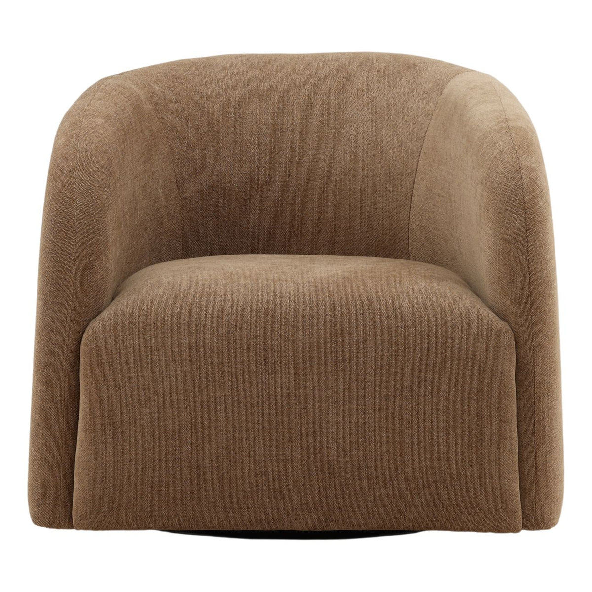 Neve Swivel Chair, Brown