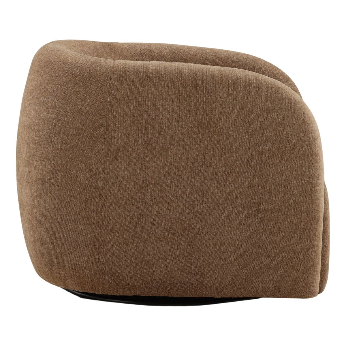 Neve Swivel Chair, Brown