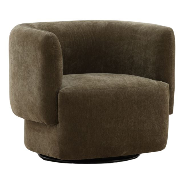 Toph Swivel Chair, Olive
