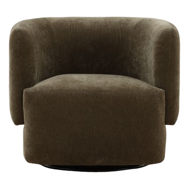 Toph Swivel Chair, Olive