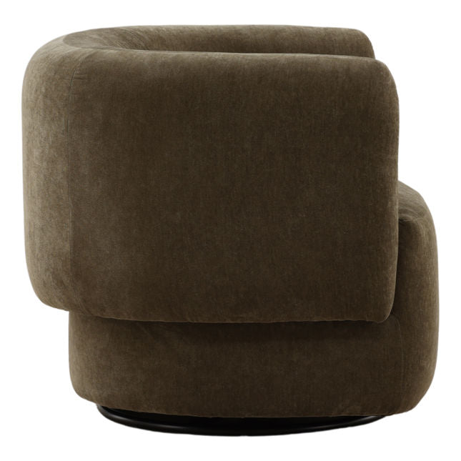 Toph Swivel Chair, Olive
