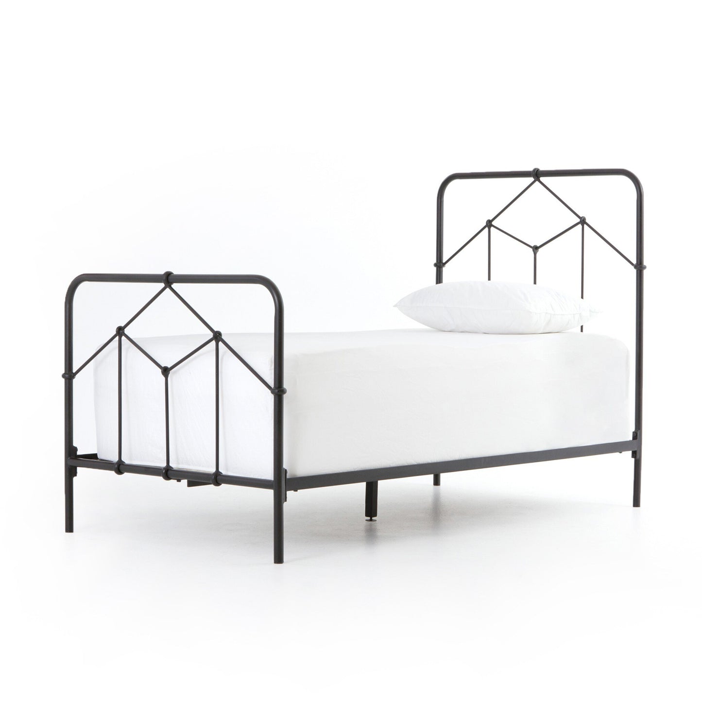 Cuthbert Bed - Sandblasted Vintage Black