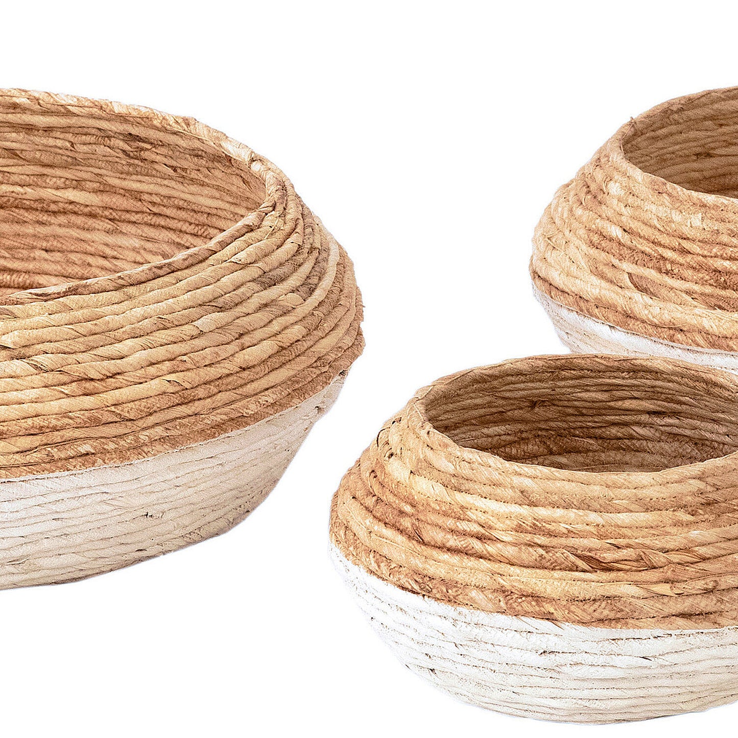 Abaca Basket Set of 3